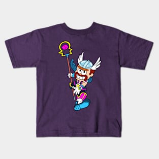 Neon Disco Viking 02 Kids T-Shirt